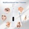 Eyebrow Trimmer, Electric Eyebrow Razor for Women Men, Rechargeable Electric Razor for Facial Hair Removal