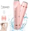 Electric Shaver for Women, 2 in 1 Bikini Trimmer, USB Rechargeable Electric Razors Body Hair Trimmer for Face Leg Bikini Underarm Arm