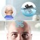 2PC 5D Men's Electric Shaver Replacement Heads, Razor Head Shavers for Bald and Face, Shaving Beard Cutter for Men with Brush Accessories
