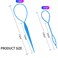 6pcs Pony Hair Tail Tools, Hair Loop Styling Tool French Braiding Hair Tool, Hair Braid Accessories Ponytail Maker for Women Girls, Ponytail Hair Pull Through Tool (2pink+2blue+2purple)