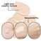 2PCS Ivory White Foundation Makeup Set with 2 Makeup Sponges,Moisturizing Full Coverage Liquid Foundation for Women,Non-greasy Long Lasting Flawless Concealer Cream Makeup Foundation Set