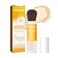 Mineral Sunscreen Setting Powder SPF 50+ PA++++,Translucent Powder Sunscreen for Face,Lasting Matte Oil Control Brush Face Powder,Lightweight &amp; Water Resistant Makeup Setting Powder
