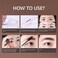 Eyebrow Stamp Stencil Kit, Eyebrow Shaping Kit with 12 pair Reusable stencils, Long-Lasting, Waterproof eyebrow powder for women (Blonde)