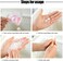 1000 Sheets Portable Disposable Paper Soap Portable Travel Hiking Washing Hand Bath Toiletry Paper Soap Sheets Confetti Portable Gentle Soap Papers for Kids Women Soap Paper Soap Fragrance Hand Wash