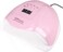 UV Gel Nail Lamp,80W Nail Dryer LED UV Light for Gel Polish-4 Timers Professional Nail Art Accessories,Curing Gel Toe Nails,Pink