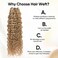 Brazilian P27/613 Water Wave Blonde Human Hair Extensions Unprocessed Human Hair Bundles Weft 1PC 100g Piano Color (24")