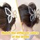 Large Butterfly Claw Clip, Acetate Metal Hair Claw Clip for Women, Non-Slip Hair Clips for Thick Hair, Stylish Hair Accessories for Women &amp; Teens - 2Pack