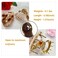 Metal Hair Clips, Medium hair clips, Metal Claw Clips for Thin Hair, Strong Hold Hair Claw Clip, Girls Hair Clips Hair Accessories for Women and Hair Clips, Small metal hair clips, 2Pcs