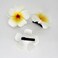 10 Pcs Multicolor Hawaii Plumeria Flower Clips Hawaiian Flower Hair Barrettes Beach Party Hair Clips Artificial Tropical Flower Hairpins for Wedding 7cm