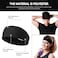 men's metallic headband, headband men's neutral black wave spring outdoor sports 6-piece suit, men's and women's sports headband, suitable for running, cycling, sports, yoga