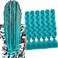 Braiding Hair Pre Stretched 6 Packs Synthetic Hair Extensions for Braids 24 inch Teal Braiding Hair Jumbo Festival Colorful Braid Hair