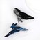 Whale Hair Clips, Animal Acetate Claw Clips, Big Jaw Barrettes for Hair, Hair Accessories for Women and Girls (Blue)