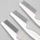 Stainless Steel Fine Tooth Comb Dandruff Comb, Professional Fine Tooth Hair Comb for Kids and Adults