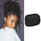 Afro Kinkys Bulk Human Hair 1 Bundles 30g/pack 100％ Human Hair for Draedlock Extensions Afro kinkyhair For Braiding Twist Braids Afro Human Hair (1B - Natural Black, 10 Inch (Pack of 1))