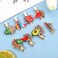 mokkia 8PCS Cinco De Mayo Hair Clips for Women Mexican Fiesta Hairpins Sombrero Pianata Cactus Hair Clips Mexican Hair Accessory (8PCS A)