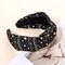 NVENF Halloween Christmas Thanksgiving New Year Headband for Women Festive Holiday Knotted Headband Hair Accessories Gifts