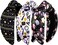 NVENF Halloween Christmas Thanksgiving New Year Headband for Women Festive Holiday Knotted Headband Hair Accessories Gifts