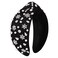 mokkia Snowflake Headband Christmas Headband for Women Christmas Accessories Rhinestone Jeweled Crystal Pearl Knotted Headband Festive Holiday Headband Christmas Gifts (Snowflake 3)