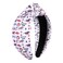 PHALIN Kentucky Derby Hairband for Women - Fabric Headband with Horseshoe, Rider Suit, Rose Flower Print - Horse Racing Accessory for Derby Day, Party, Horse Lover