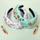 Teacher Headbands for Women, Pencil Printed Wide Knotted Headbands, Teacher Appreciation Gifts, Back To School Hair Accessory Gifts (Pattern E)