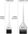 STYLANCE 4pc Professional Salon Hair Dye Kit - Bleaching, Dyeing, Mixing Bowl, Measuring Cup, Coloring Tools for DIY Salon