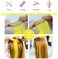 9 PCS Princess Party Highlight yellow Hair Pieces Colored Hair Extensions Clip in/On Girls Wig Pieces (Yellow)