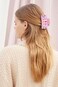 Valentine&rsquo;s Day Hair Claw Clips for Women, Large Conversation Heart Hair Clips Nonslip Pink Love XOXO Hair Claws Valentine&rsquo;s Day Accessories Outfits Party Favor Gifts