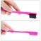 BBTO 10 Pieces 2 In 1 Double Sided Hair Edges Control Combs (Rose)