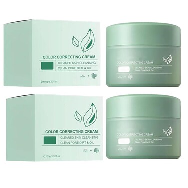 West&amp;Month Complexion Moisturizer, Green Redness Concealer, use after moisturizer, sunscreen and before makeup (2PCS)