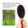 RAIN&rsquo;S SECRET Boar &amp; Nylon Bristle Brushes for Women Men Kid,Natural Wooden Brush, Wet/Dry Hair Smoothing Massaging Detangling,Scalp Massage, Perfect Hair Care Tool