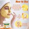 Natrulo Turmeric Face Mask - Skin Brightening Mask with Turmeric and Bentonite Clay - All-Natural Face Mask for Acne Treatment - Boosts Circulation and Removes Toxins - Turmeric Detox Clay Face Mask