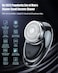 Electric Shaver One-Button Use Electric Razor for Men Rotary Portable Mini Shaver Pocket Size, Rechargeable, Wet&amp;Dry, IPX6 Waterproof, Travel, Home, Office, Car (Black)