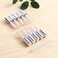 10 Pcs Silver 1.2ML Mini Reusable Empty Lip Gloss Tubes, Clear Round Lipgloss Tubes Container With Cap Cosmetic Sample Container, Lip Gloss, Lip Glosses