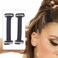 2Pcs Short Portable Facelift Bands Adjustable Invisible Eyebrows and Eyes lift Reusable women Elastic Stretching Strap Hairpin Hair Holder, Women's Fashion Headbands, Hair Accessories