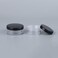 2 Pcs Black Plastic Loose Powder Case Empty Cosmetic Powder Container Refillable Makeup Powder Jar Portable Powder Box Loose Powder Containers for Travel Powder Face 50g