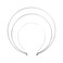 Silver Halo Crown Headband Goddess Headpiece Multi-layer Hair Crown DIY Metal Base Hair Hoops Hair Accessories for Women Girls, Women's Fashion Headbands Hair Accessories Hair Care, Headbands