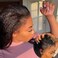 Enoya Lace Front Wigs Human Hair Pre Plucked for Black Women 200 Density Bleached Knots,Kinky Straight Human Hair Wig with 4C Curly Edge Baby Hair(18", 13x4 HD Lace Frontal Wig)