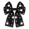 Halloween Bows for Women Halloween Hair Clips Accessories Spooky Ghost Hair Bows Jeweled Large Black Halloween Hair Ribbons Barrettes Halloween Outfits Party Favors Gifts (Pattern F)
