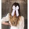 Baseball Bows Accessories for Women Softball Hair Bows Jeweled Rhinestone Hair Bow Clips Large Baseball Hair Ribbons Sports Game Day Accessories Baseball Mom Accessories Outfits Gifts (White 1)