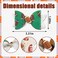 4 Pack American Football Hair Bows Clips Football Bowknot Hair Clips Glitter Faux Leather Boutique Hair Pins Accessories for Women Sports Theme Party Sports Game Costume Hair Accessories Supplies