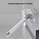 Double Edge Safety Razor Set with 20 Blades, Mens Safety Razor with 1 Safety Razor Stand, Heavy Duty Safety Razor Kit for Men Everyday Use and Smooth Close Shave (Silvery)