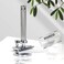 Double Edge Safety Razor Set with 20 Blades, Mens Safety Razor with 1 Safety Razor Stand, Heavy Duty Safety Razor Kit for Men Everyday Use and Smooth Close Shave (Silvery)