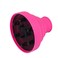 Hair Diffuser Attachment for Hair Dryer Travel Collapsible Portable Diffuser for Curly Hair Women .Airflow Attachment for Salon or Home Use with Nozzle 1.65-1.9In (Rose Red) Non-universal