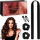 Upgraded Heatless Hair Curler, with Gift Box, Velvet Heatless Curls Headband ​- No Smell, Heatless Hair Curlers, to Sleep in for Long Hair and Medium Hair (Black)