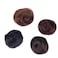 1Pc Dark Brown Claw Clip Messy Bun Hair Piece Clip-on Hair Bun Extensions Wig Accessory Updo Hairpieces for Women Girls Fluffy Natural Tousled Updo Hair Extensions Scrunchie