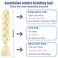 Beige(613) Braiding Hair 6 Packs 24 Inch Synthetic Braid Hair Extensions Jumbo Ombre Braiding Hair Box Braids Twist Crochet Braids(24"6Pack,Beige(613)