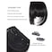Clip in Bangs, Synthetic French Bangs Hair Clip, Fake Bangs Fringe with Temples Hairpieces for Women Natural Curved Bangs Clip in Hair Extensions for Daily Wear