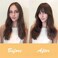 Clip in Bangs, Synthetic French Bangs Hair Clip, Fake Bangs Fringe with Temples Hairpieces for Women Natural Curved Bangs Clip in Hair Extensions for Daily Wear