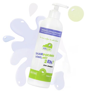Kids 2-in-1 Shampoo &amp; Conditioner, Tear-free Shampoo &amp; Conditioner for Kids, Plant Based Kids Haircare, Clean and Gentle Ingredients,16.9fl.oz,500ml