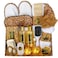 Bath Gift Set for Women,20 Pcs Skin Care Set Leopard Print Spa Gifts for Birthday, Mother's Day, Valentine's Day. Home Spa Kits, Skin Care Stuff with Shower Gel, Body Lotion, Manicure Set.